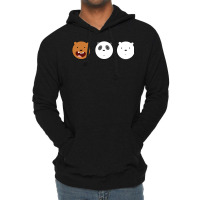 We Bare Bears Triple Circle Lightweight Hoodie | Artistshot