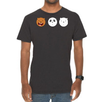 We Bare Bears Triple Circle Vintage T-shirt | Artistshot