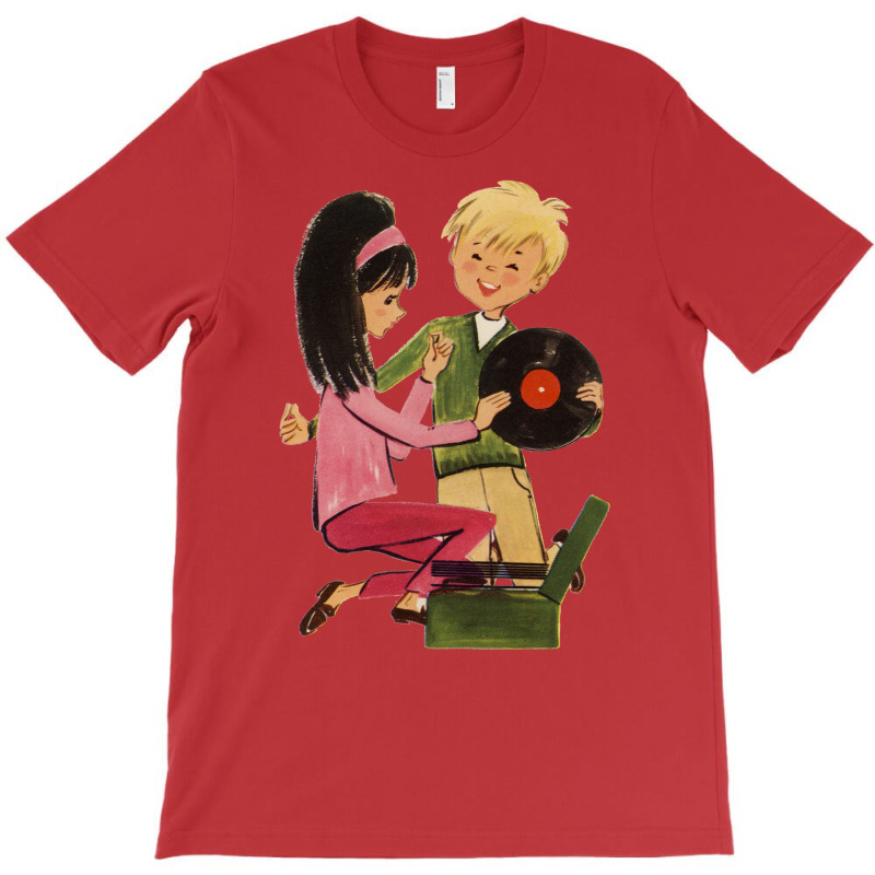 Kids Vinyl Record Love T-Shirt by njahyuaiit | Artistshot