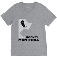 Manitoba V-neck Tee | Artistshot