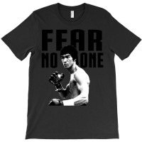 Lee Fear No Man Motivational Saying T-shirt | Artistshot