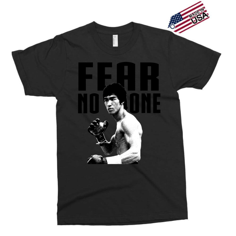 Lee Fear No Man Motivational Saying Exclusive T-shirt by njahyuaiit | Artistshot