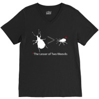 Lesser Of Two Weevils V-neck Tee | Artistshot