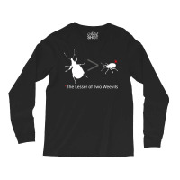 Lesser Of Two Weevils Long Sleeve Shirts | Artistshot