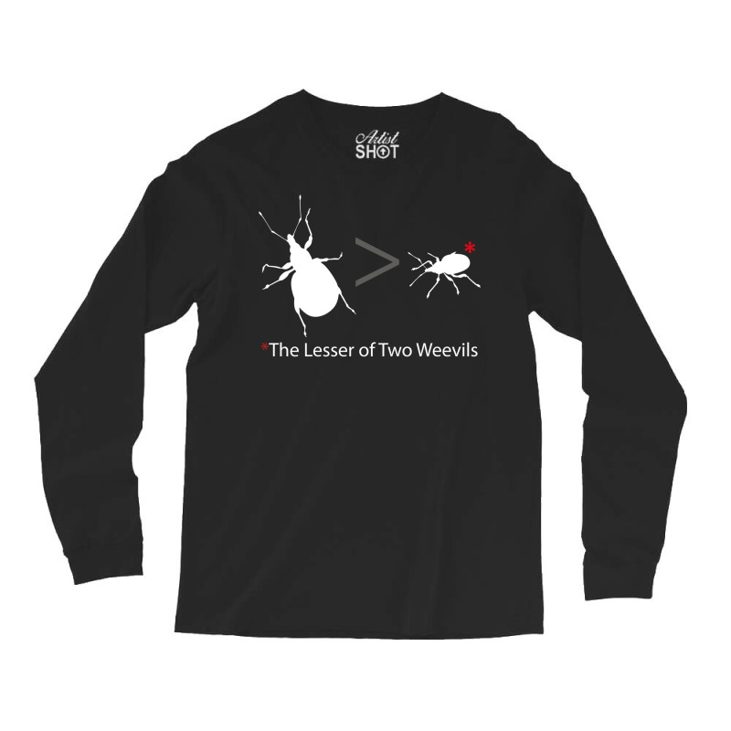 Lesser Of Two Weevils Long Sleeve Shirts by njahyuaiit | Artistshot