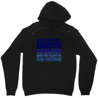 Limited Edition Introverts Unite We're Here We're Uncomfortable And We Unisex Hoodie | Artistshot