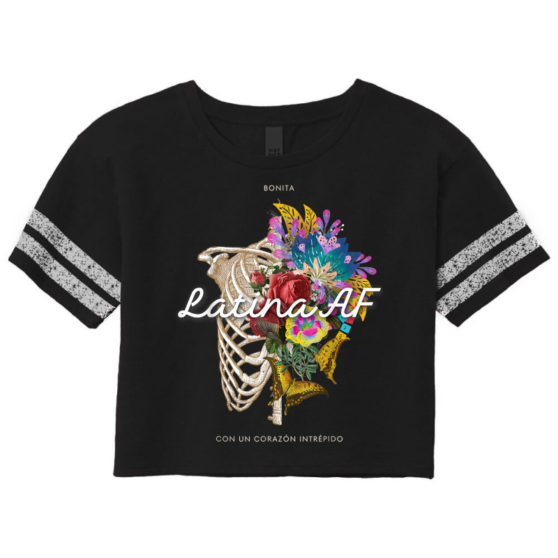 Latina Af T Shirt Scorecard Crop Tee by delredske | Artistshot