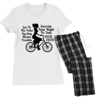 Womens Get To Polls Women's Suffrage Gift Right To Vote Centennial V N Women's Pajamas Set | Artistshot