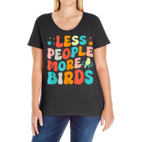 Retro Vintage More Birds Animal Drawing Biologist T Shirt Ladies Curvy T-shirt | Artistshot