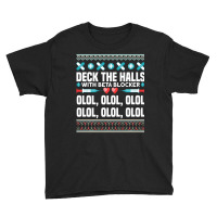 Deck The Halls Beta Blockers Nurse Christmas Ugly Sweater Youth Tee | Artistshot