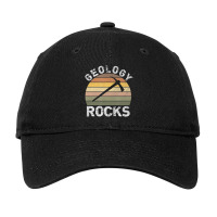 Geology Rocks Geologist, Geology Dad Joke Pun Adjustable Cap | Artistshot