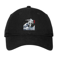 Trending Mecha Wave Adjustable Cap | Artistshot