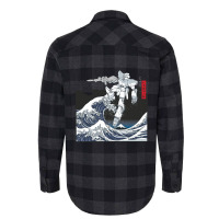 Trending Mecha Wave Flannel Shirt | Artistshot