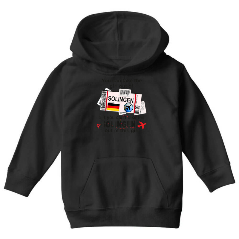 Solingen Girl   Solingen Boarding Pass   Solingen T Shirt Youth Hoodie by kamrynshut8 | Artistshot