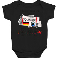 Solingen Girl   Solingen Boarding Pass   Solingen T Shirt Baby Bodysuit | Artistshot