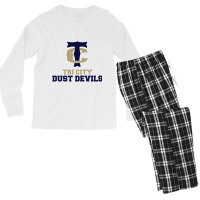 Tri City Dust Devils Men's Long Sleeve Pajama Set | Artistshot