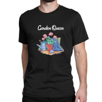 Gardener Funny Watering Can Wellington Boots Garden Queen Classic T-shirt | Artistshot