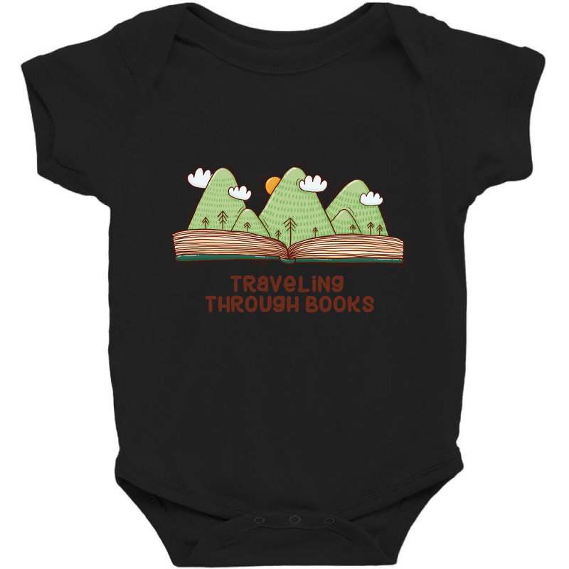 Artistshort Trending Traveling Through Books (2) Baby Bodysuit by Jankonen637 | Artistshot