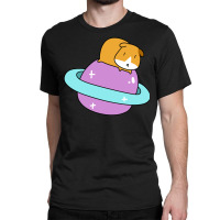 Saturn Guinea Pig Classic T-shirt | Artistshot