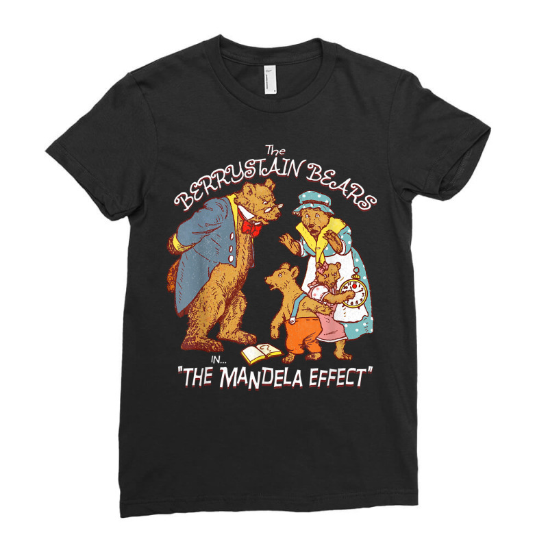 Mandela Effect Shirt Quantum Fake Parallel Universe 072391 Ladies Fitted T-Shirt by hamlerf | Artistshot