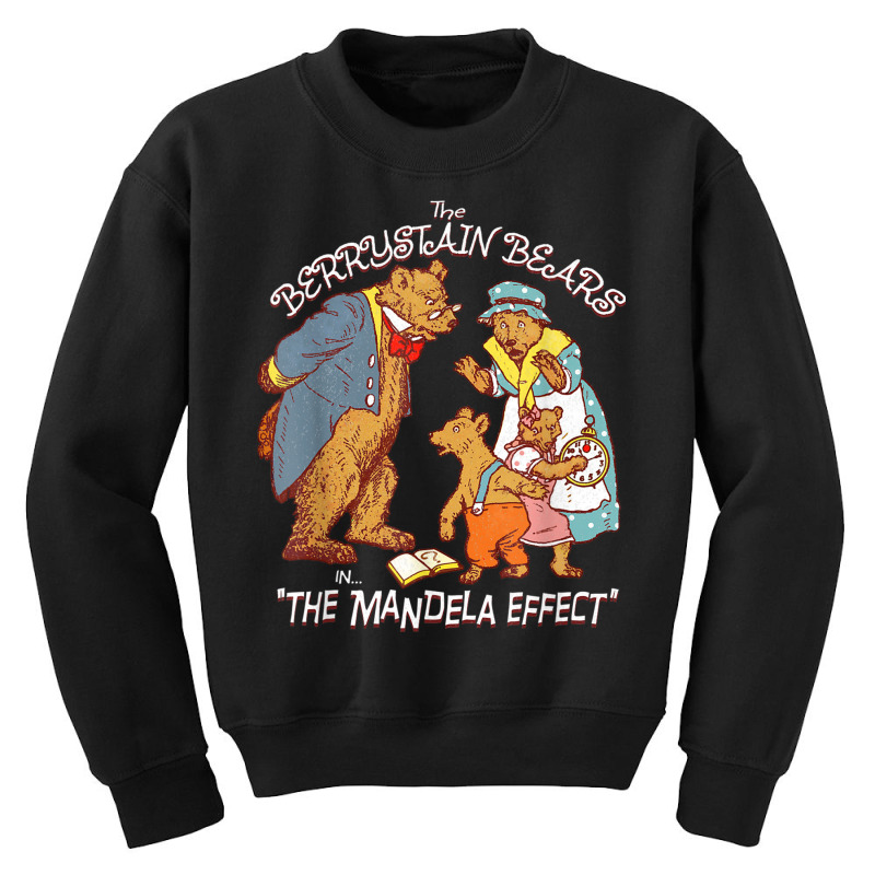 Mandela Effect Shirt Quantum Fake Parallel Universe 072391 Youth Sweatshirt by hamlerf | Artistshot