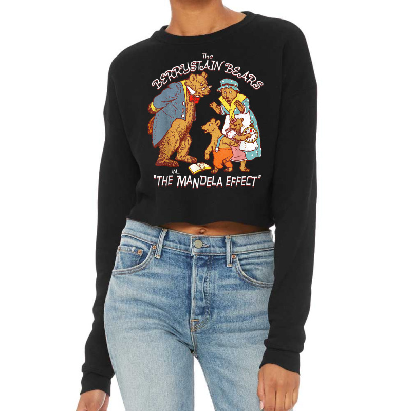 Mandela Effect Shirt Quantum Fake Parallel Universe 072391 Cropped Sweater by hamlerf | Artistshot