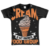 Ice Cream Is My Favorite Food Group Ice Cream Graphic Youth T-shirt | Artistshot