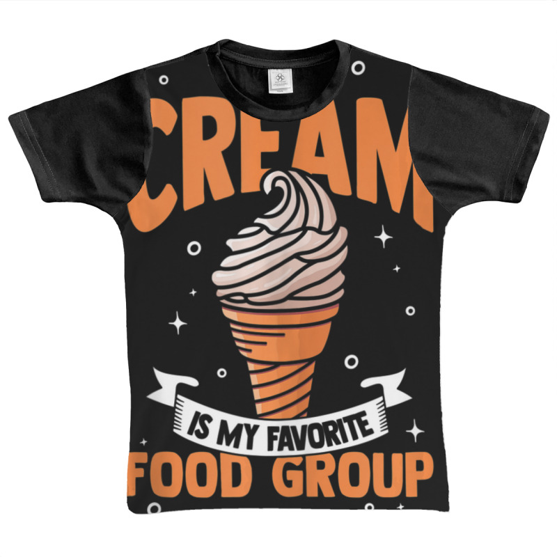 Ice Cream Is My Favorite Food Group Ice Cream Graphic Youth T-shirt by tiennguyen | Artistshot