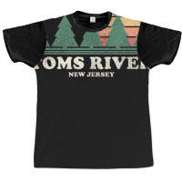 Limited Edition Toms River Nj Vintage Throwback Retro 70s Graphic T-shirt | Artistshot