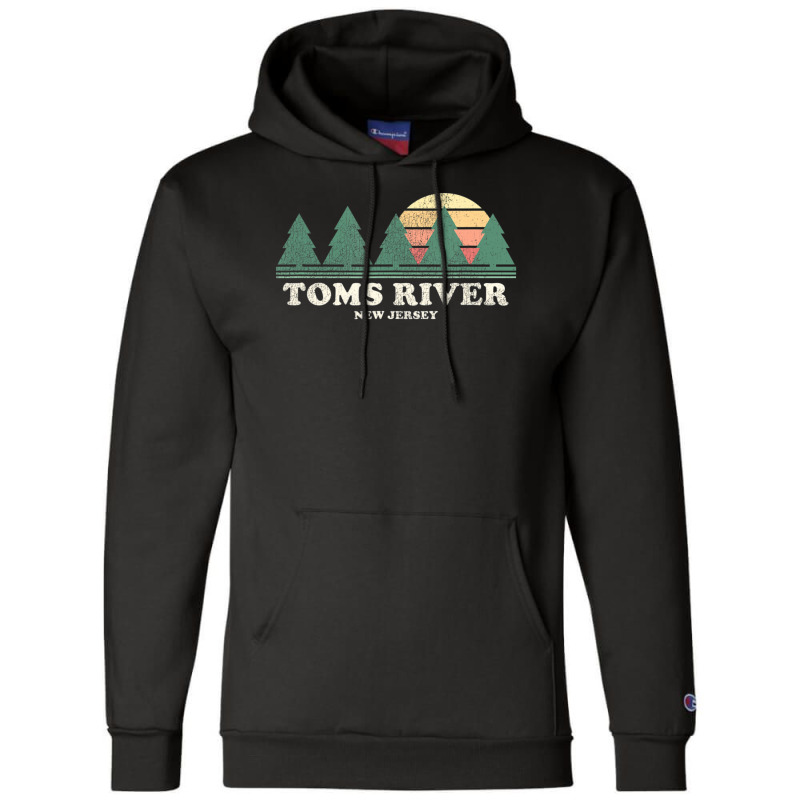 Limited Edition Toms River Nj Vintage Throwback Retro 70s Champion Hoodie by haodinhvan1 | Artistshot