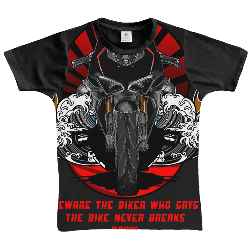 Hot Trend Beware The Biker Who Says The Bike Never Breaks Down. Graphic Youth T-shirt by Inmamlil638 | Artistshot