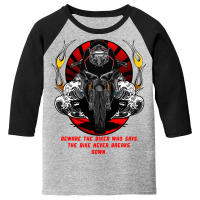 Hot Trend Beware The Biker Who Says The Bike Never Breaks Down. Youth 3/4 Sleeve | Artistshot