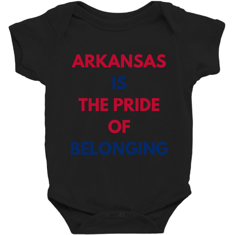 Hot Trend Arkansas Is The Pride Of Belonging Baby Bodysuit by Ricarda Petrie | Artistshot