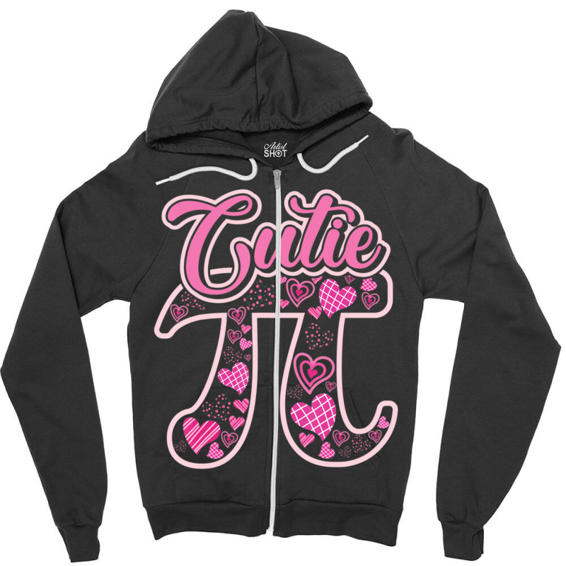 Hot Trend Cutie Pi Math Pun Cutie Pie Toddler Kids For Pi D Zipper Hoodie | Artistshot