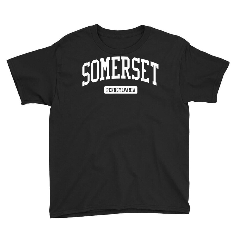 Somerset Pennsylvania Pa Vintage Athletic Sports Design T Shirt Youth Tee by hoasantiaz | Artistshot