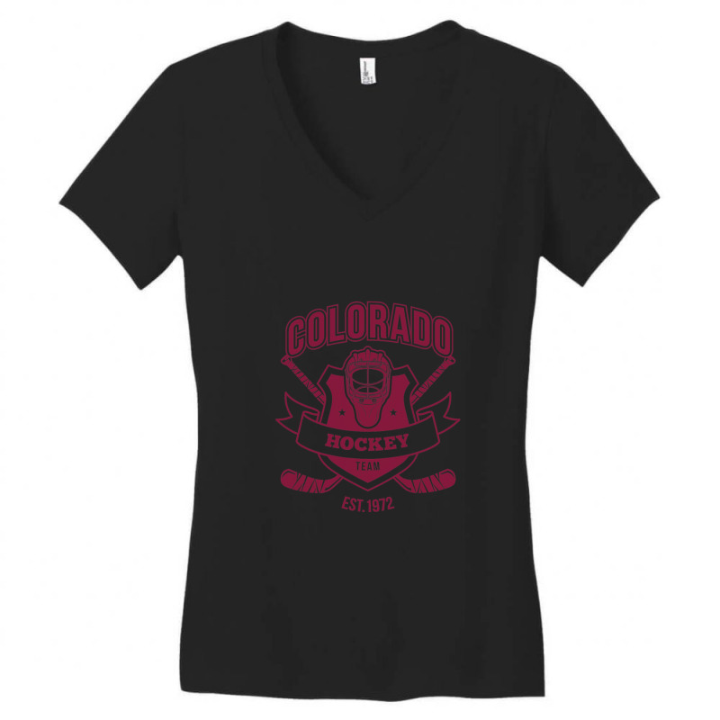 Retro Vintage Avalanche Party Tailgate Gameday Look Fan Gift Women's V-Neck T-Shirt by PenelopeSmith | Artistshot