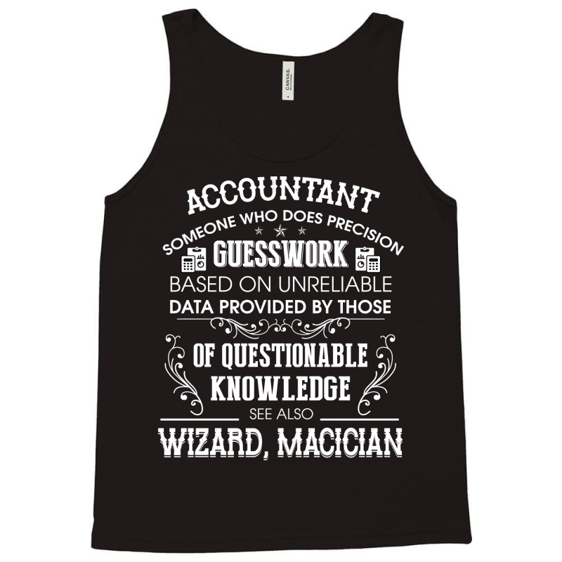 Accountant Hippie Vintage Tank Top by kouchtolleyx | Artistshot