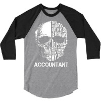 Accountant 80s Nature 3/4 Sleeve Shirt | Artistshot