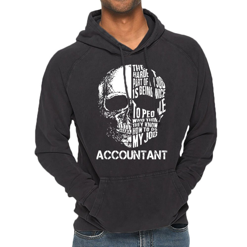 Accountant 80s Nature Vintage Hoodie | Artistshot