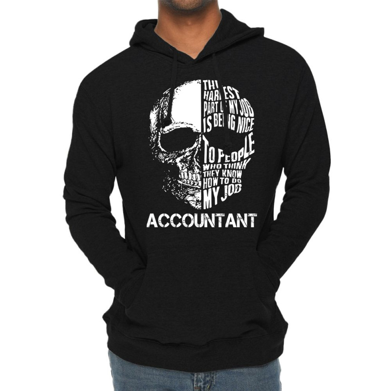 Accountant 80s Nature Lightweight Hoodie | Artistshot