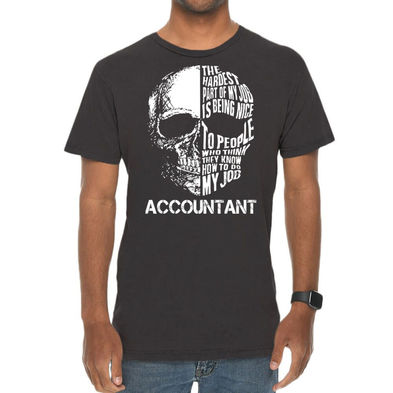 Accountant 80s Nature Vintage T-shirt | Artistshot