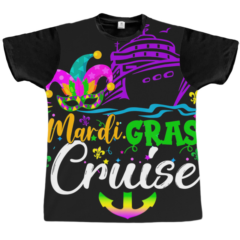 Limited Edition Mardi Gras Cruise 2022 Carnival Matching New Orleans Graphic T-shirt | Artistshot