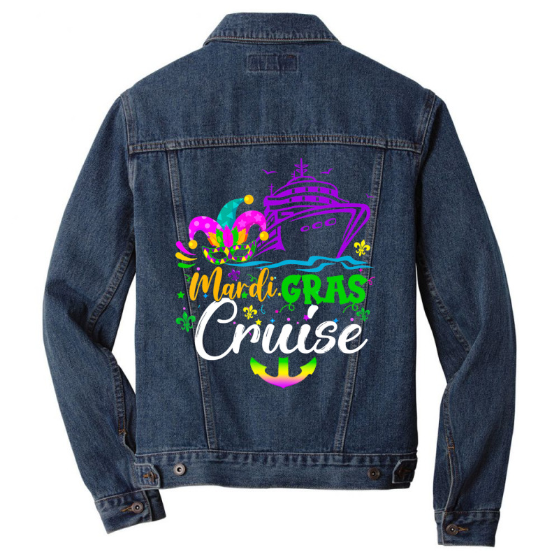 Limited Edition Mardi Gras Cruise 2022 Carnival Matching New Orleans Men Denim Jacket | Artistshot