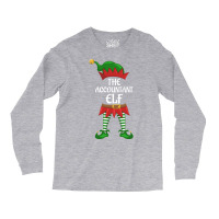 Accountant Elf Family Matching Group Christmas Party Stars Long Sleeve Shirts | Artistshot