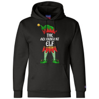 Accountant Elf Family Matching Group Christmas Party Stars Champion Hoodie | Artistshot