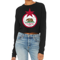 California Republic Us Flag Cropped Sweater | Artistshot