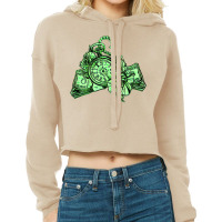 Time Is Money T Shirt Cropped Hoodie | Artistshot