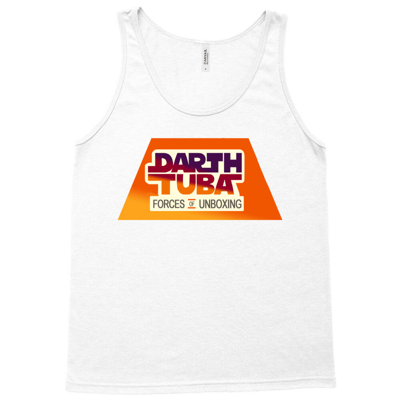 Darth Tuba Forces Of Destiny Parody Card Tank Top | Artistshot