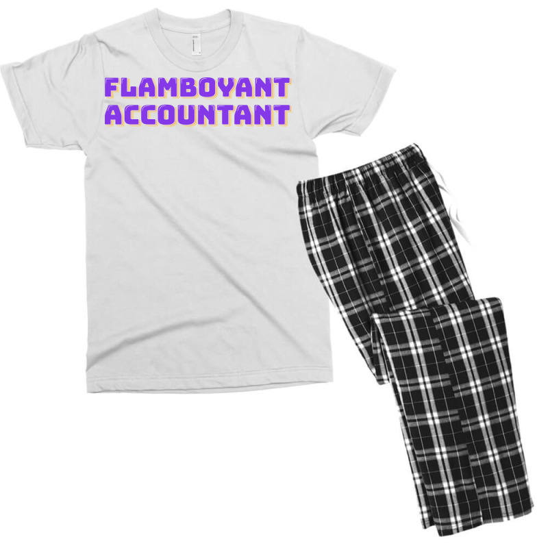 Flamboyant Accountant Nostalgia Men's T-shirt Pajama Set | Artistshot