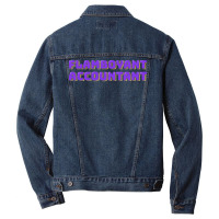 Flamboyant Accountant Nostalgia Men Denim Jacket | Artistshot